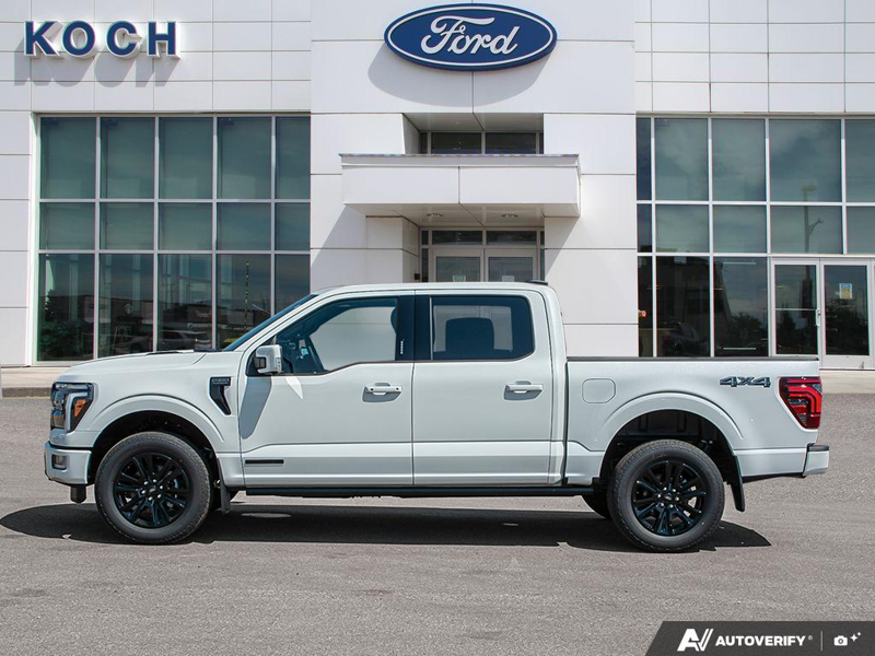 NEW 2026 Ford F-150 Platinum - Star White Tri-coat Metallic Exterior / BLACK LEATHER Interior - $101,257 - Stock #E60938 - VIN 1FTFW7LD4TFB50484 - Photo 3