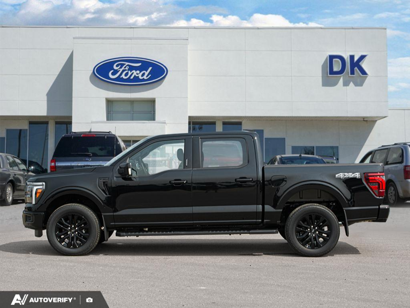 NEW 2026 Ford F-150 LARIAT - Agate Black Metallic Exterior / BLACK ACTIVE X Interior - $86,482 - Stock #D60683 - VIN 1FTFW5L81TFB62406 - Photo 3