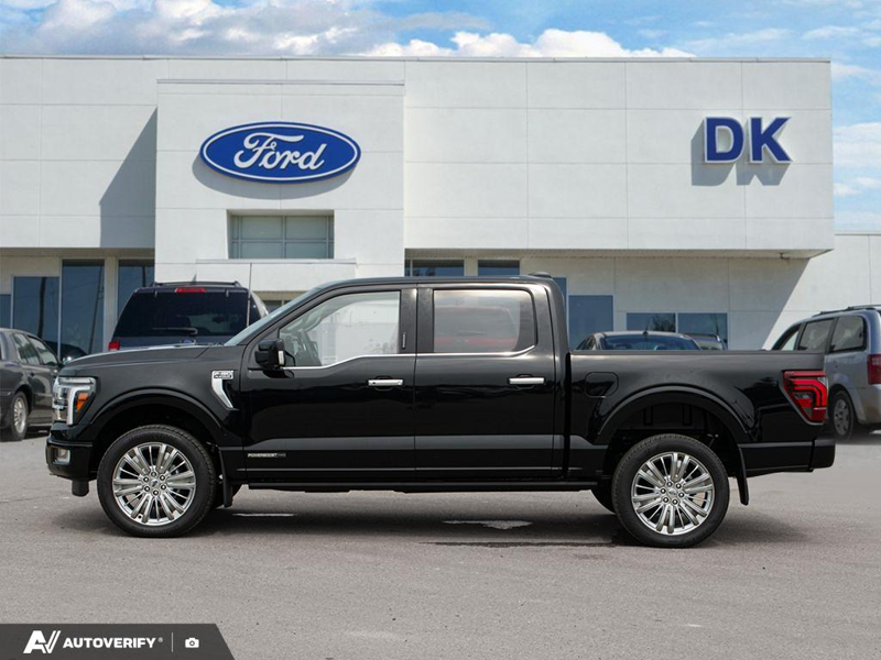 NEW 2026 Ford F-150 Platinum - Agate Black Metallic Exterior / SMOKED TRUFFLE, FULL QUILTED LEATHER BUCKET SEATS W/PLATINUM BAD Interior - $106,730 - Stock #D60686 - VIN 1FTFW7LD9TFB67975 - Photo 3