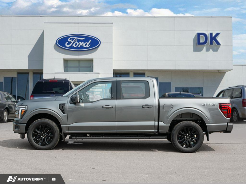 NEW 2026 Ford F-150 LARIAT - Carbonized Grey Metallic Exterior / BLACK ACTIVE X Interior - $82,122 - Stock #D60680 - VIN 1FTFW5L83TFB61225 - Photo 3