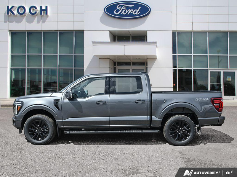 NEW 2026 Ford F-150 LARIAT - Carbonized Grey Metallic Exterior / BLACK ACTIVE X Interior - $82,707 - Stock #E60852 - VIN 1FTFW5L88TFB49720 - Photo 3