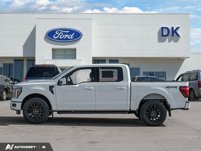 NEW 2026 Ford F-150 LARIAT - Star White Tri-Coat Exterior / BLACK ACTIVE X Interior - $79,020 - Stock #D60681 - VIN 1FTFW5L88TFB70714 - Photo 3