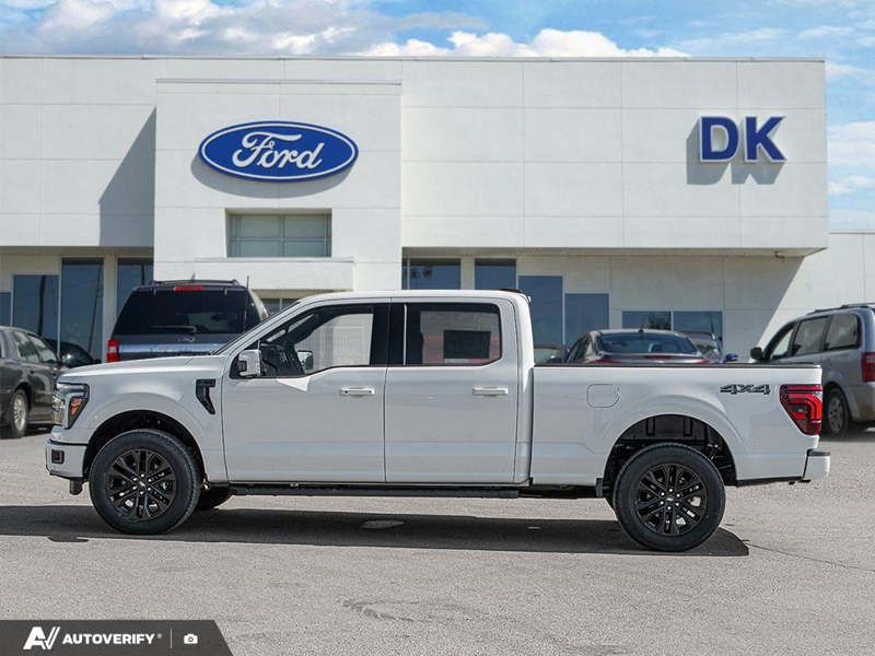 NEW 2026 Ford F-150 LARIAT - Star White Tri-Coat Exterior / BLACK ACTIVE X Interior - $89,402 - Stock #D60781 - VIN 1FTFW5L80TFB61358 - Photo 3