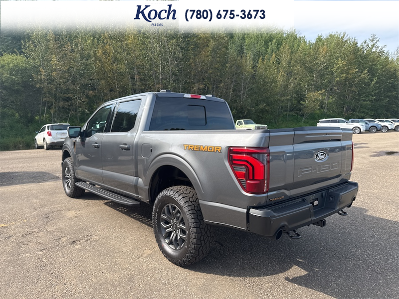 NEW 2026 Ford F-150 Tremor - Carbonized Grey Metallic Exterior / BLACK, UNIQUE TREMOR LEATHER-TRIMMED BUCKET SEATS Interior - $87,395 - Stock #A26227 - VIN 1FTFW4L84TFB54553 - Photo 3
