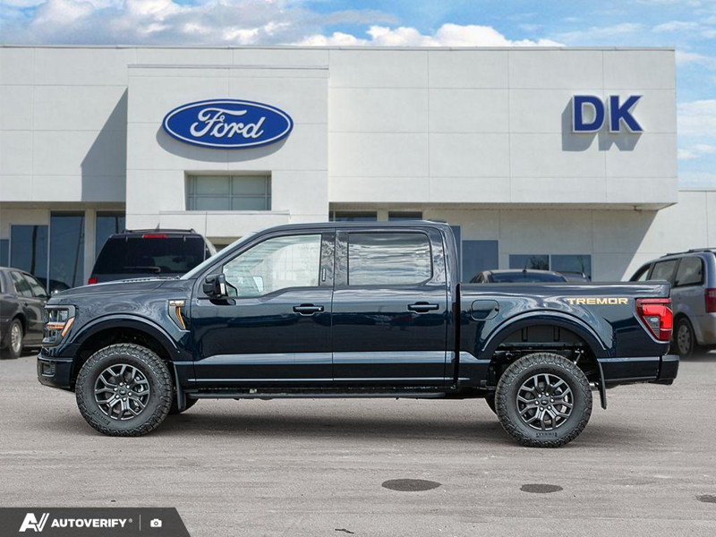 NEW 2026 Ford F-150 Tremor - Antimatter Blue Metallic Exterior / BLACK TREMOR LEATHER Interior - $91,439 - Stock #D60758 - VIN 1FTFW4L82TFB96817 - Photo 3
