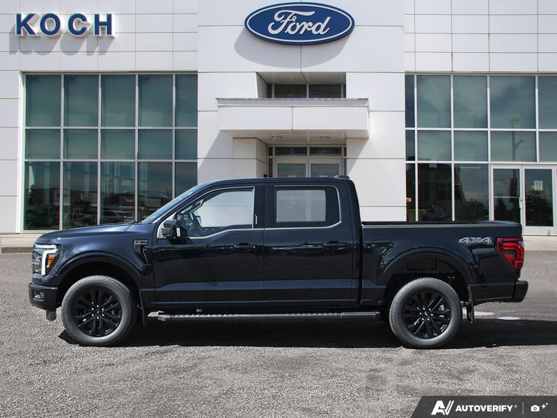 NEW 2026 Ford F-150 LARIAT - Antimatter Blue Metallic Exterior / BLACK ACTIVE X Interior - $83,482 - Stock #E60772 - VIN 1FTFW5L89TFB15432 - Photo 3