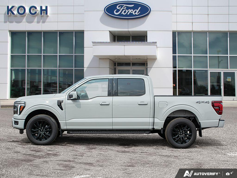 NEW 2026 Ford F-150 LARIAT - Avalanche Exterior / BLACK ACTIVE X Interior - $74,934 - Stock #E60889 - VIN 1FTFW5L81TKE55231 - Photo 3