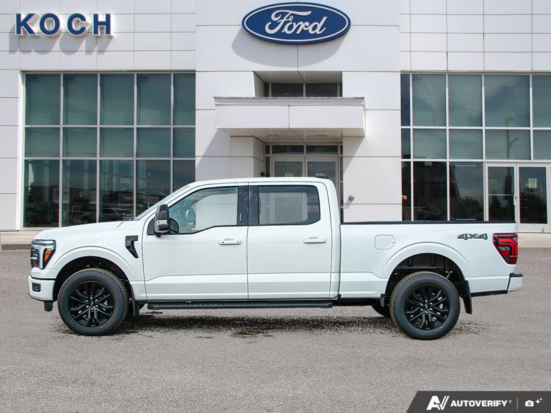 NEW 2026 Ford F-150 LARIAT Long Box - Star White Tri-coat Metallic Exterior / BLACK ACTIVE X Interior - $86,709 - Stock #E60906 - VIN 1FTFW5L82TFB68456 - Photo 3