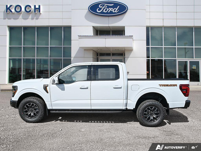 NEW 2026 Ford F-150 Tremor - Oxford White Exterior / BLACK TREMOR LEATHER Interior - $85,944 - Stock #E60980 - VIN 1FTFW4L84TFB68078 - Photo 3
