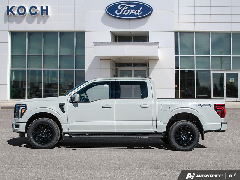 NEW 2026 Ford F-150 LARIAT - Star White Tri-Coat Exterior / BLACK, ACTIVEX TRIMMED 40/CONSOLE/40 FRONT SEATS (B) Interior - $88,660 - Stock #E61044 - VIN 1FTFW5L50TFB69577 - Photo 3
