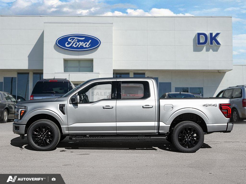 NEW 2026 Ford F-150 LARIAT - Iconic Silver Metallic Exterior / BLACK ACTIVE X Interior - $85,652 - Stock #D60818 - VIN 1FTFW5L85TFC05015 - Photo 3