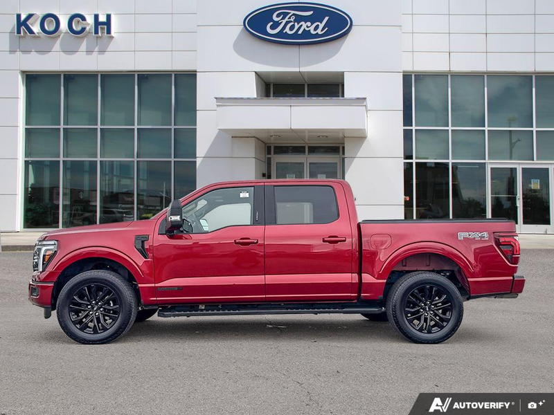 USED 2026 Ford F-150 LARIAT - Ruby Red Metallic Tinted Clearcoat Exterior / BLACK, ACTIVEX TRIMMED 40/CONSOLE/40 FRONT SEATS (B) Interior - $107,190 - Stock #EP4805 - VIN 1FTFW5LD8TFA44785 - Photo 3