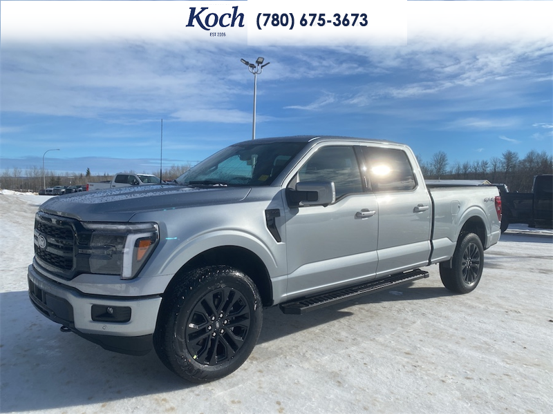 NEW 2026 Ford F-150 LARIAT - Iconic Silver Metallic Exterior / BLACK Interior - $82,685 - Stock #A26077 - VIN 1FTFW5L88TKD37502 - Photo 4