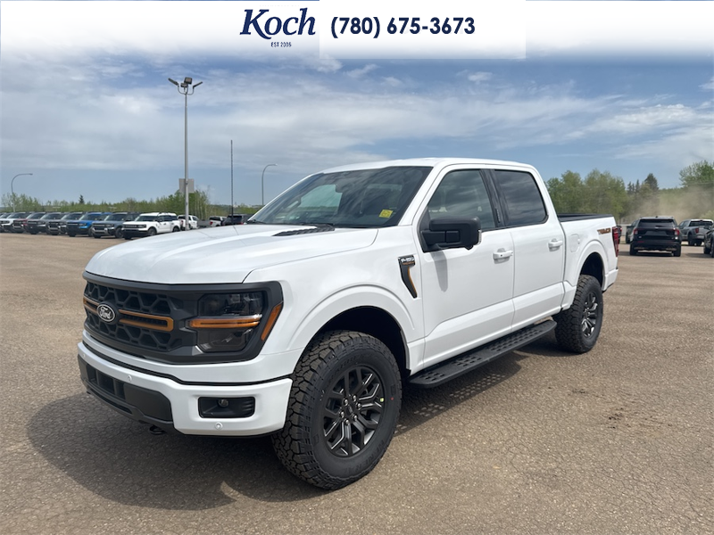 NEW 2026 Ford F-150 Tremor - Oxford White Exterior / BLACK SPORT CLOTH Interior - $84,825 - Stock #A26203 - VIN 1FTFW4L56TFA96130 - Photo 4