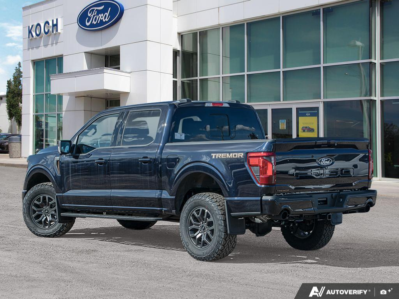 NEW 2026 Ford F-150 Tremor - Antimatter Blue Metallic Exterior / BLACK SPORT CLOTH Interior - $75,249 - Stock #E60510 - VIN 1FTFW4L83TFA38373 - Photo 4