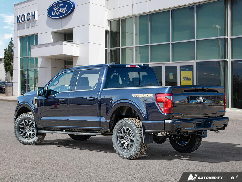 NEW 2026 Ford F-150 Tremor - Antimatter Blue Metallic Exterior / BLACK SPORT CLOTH Interior - $85,764 - Stock #E60541 - VIN 1FTFW4L54TFA70979 - Photo 4
