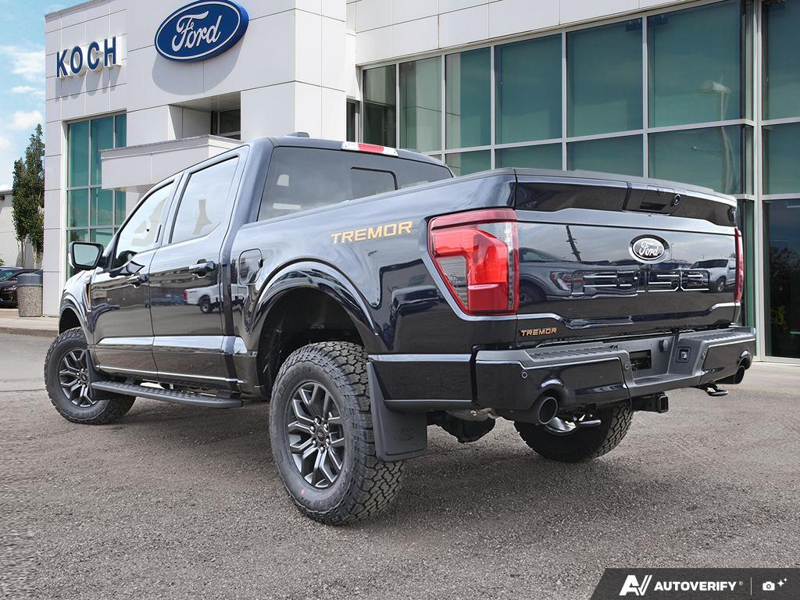 NEW 2026 Ford F-150 Tremor - Antimatter Blue Metallic Exterior / BLACK SPORT CLOTH Interior - $82,864 - Stock #E60590 - VIN 1FTFW4L50TFA80893 - Photo 4