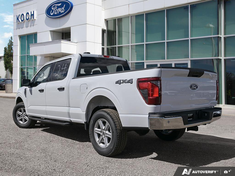 NEW 2026 Ford F-150 XLT Long Box - Oxford White Exterior / MEDIUM DARK SLATE CLOTH Interior - $70,014 - Stock #E60345 - VIN 1FTFW3L55TKD33742 - Photo 4