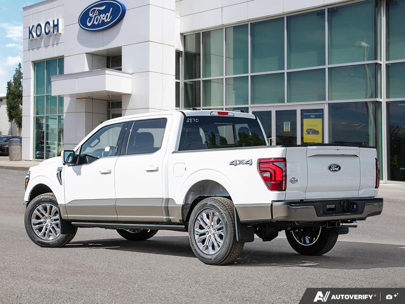 NEW 2026 Ford F-150 King Ranch - Star White/marsh Grey Accent Exterior / JAVA Interior - $94,754 - Stock #E60662 - VIN 1FTFW6L87TFA92870 - Photo 4