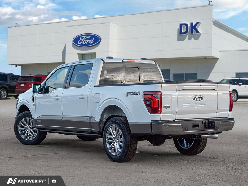 NEW 2026 Ford F-150 King Ranch - Star White/marsh Grey Accent Exterior / JAVA Interior - $96,222 - Stock #D60235 - VIN 1FTFW6LD5TFA24757 - Photo 4