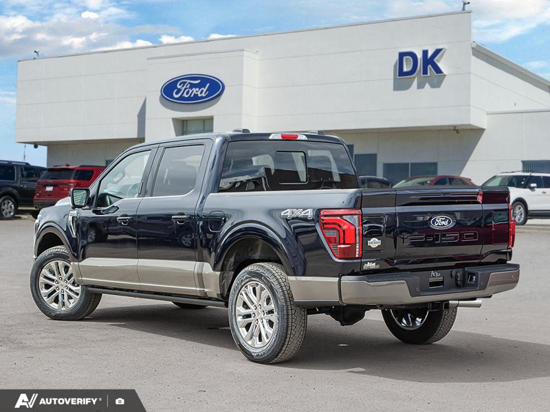 NEW 2026 Ford F-150 King Ranch - Antimatter Blue/marsh Grey Accent Exterior / JAVA Interior - $92,577 - Stock #D60471 - VIN 1FTFW6L8XTFA86979 - Photo 4