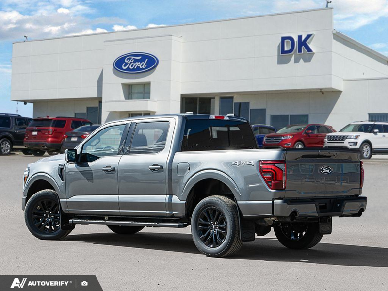 NEW 2026 Ford F-150 LARIAT - Carbonized Grey Metallic Exterior / BLACK ACTIVE X Interior - $83,273 - Stock #D60549 - VIN 1FTFW5L87TFA89638 - Photo 4