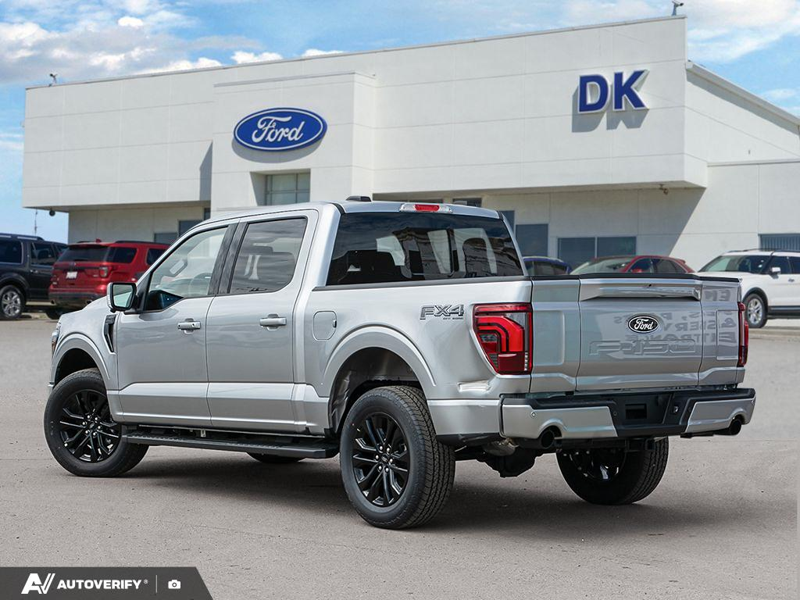 NEW 2026 Ford F-150 LARIAT - Iconic Silver Metallic Exterior / BLACK ACTIVE X Interior - $89,057 - Stock #D60544 - VIN 1FTFW5L80TFA86483 - Photo 4