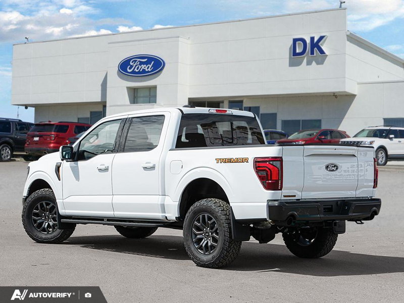 NEW 2026 Ford F-150 Tremor - Oxford White Exterior / BLACK TREMOR LEATHER Interior - $88,579 - Stock #D60553 - VIN 1FTFW4L82TFB03584 - Photo 4