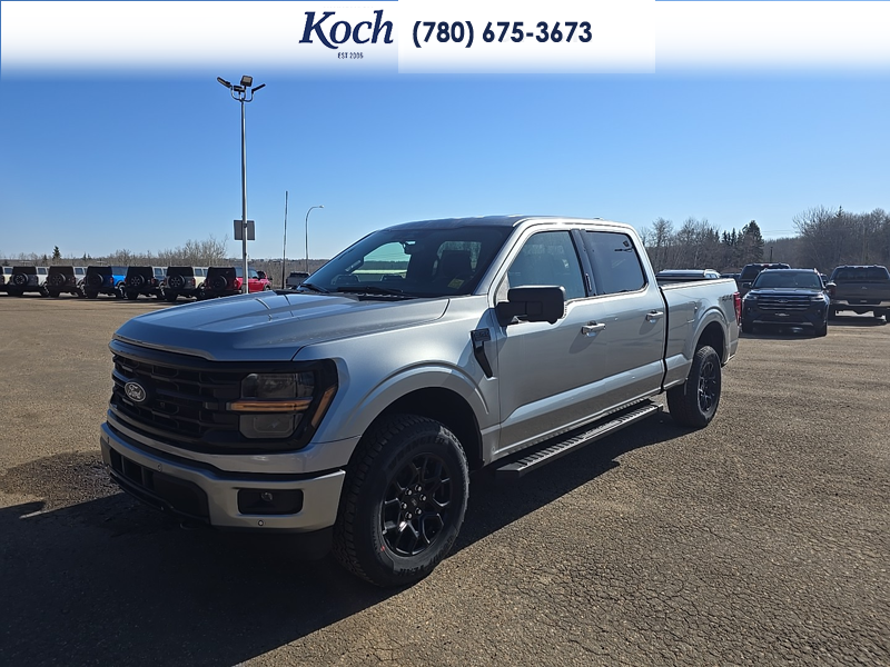 NEW 2026 Ford F-150 XLT - Iconic Silver Metallic Exterior / BLACK, UNIQUE SPORT CLOTH 40/CONSOLE/40 FRONT-SEATS Interior - $76,005 - Stock #A26081 - VIN 1FTFW3L8XTKD29213 - Photo 4