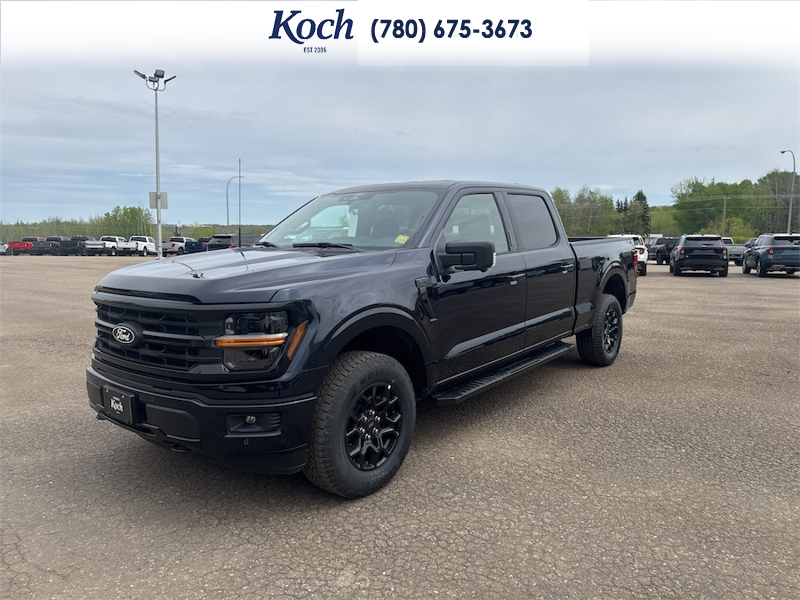 NEW 2026 Ford F-150 XLT - Antimatter Blue Metallic Exterior / BLACK SPORT Interior - $69,921 - Stock #A26134 - VIN 1FTFW3L84TFA74468 - Photo 4