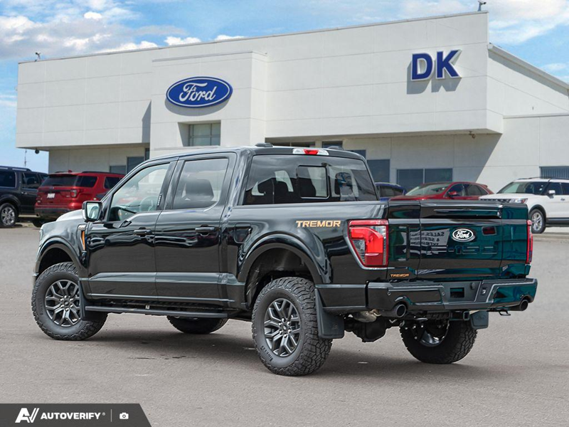 NEW 2026 Ford F-150 Tremor - Agate Black Exterior / BLACK TREMOR LEATHER Interior - $83,637 - Stock #D60663 - VIN 1FTFW4L83TFB49375 - Photo 4