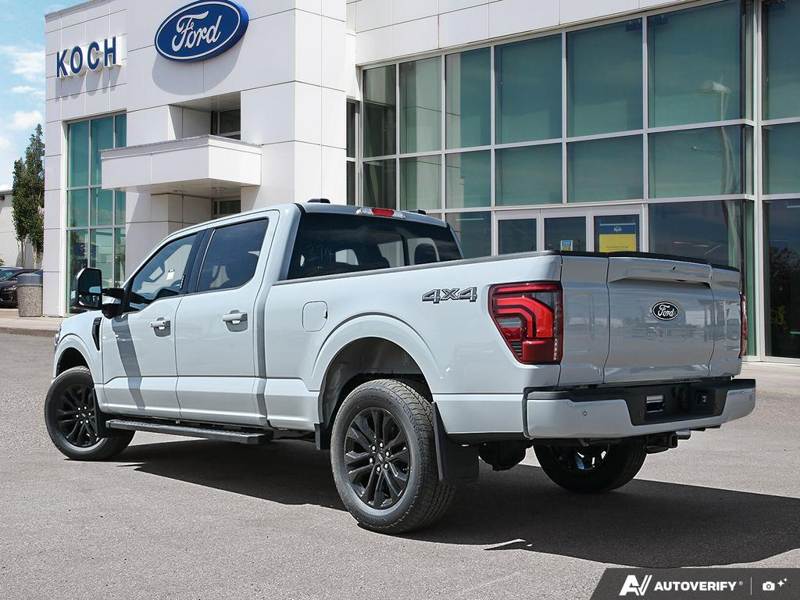 NEW 2026 Ford F-150 LARIAT - Avalanche Exterior / BLACK ACTIVE X Interior - $90,119 - Stock #E60844 - VIN 1FTFW5L86TFB48498 - Photo 4