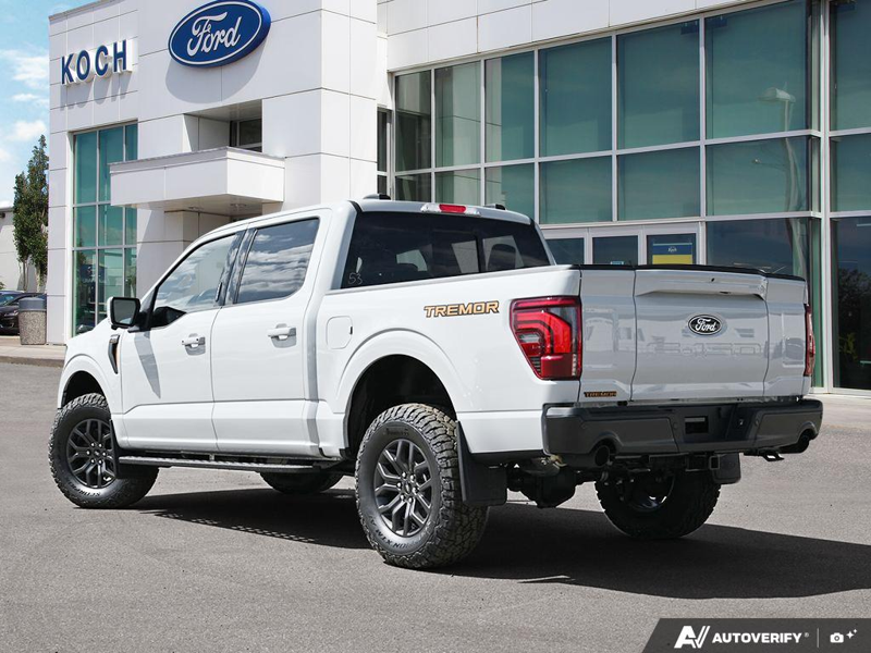 NEW 2026 Ford F-150 Tremor - Avalanche Exterior / BLACK TREMOR LEATHER Interior - $96,194 - Stock #E60846 - VIN 1FTFW4L82TFB48170 - Photo 4