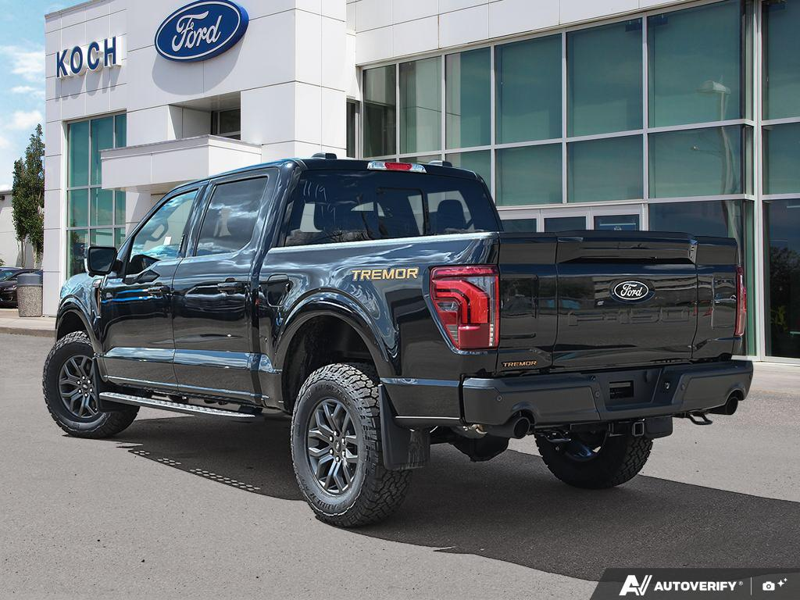 NEW 2026 Ford F-150 Tremor - Agate Black Exterior / BLACK TREMOR LEATHER Interior - $92,969 - Stock #E60747 - VIN 1FTFW4L50TFB13567 - Photo 4