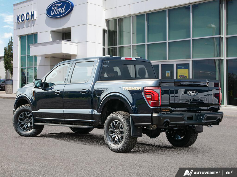 NEW 2026 Ford F-150 Tremor - Antimatter Blue Metallic Exterior / BLACK TREMOR LEATHER Interior - $88,579 - Stock #E60857 - VIN 1FTFW4L81TFB48273 - Photo 4
