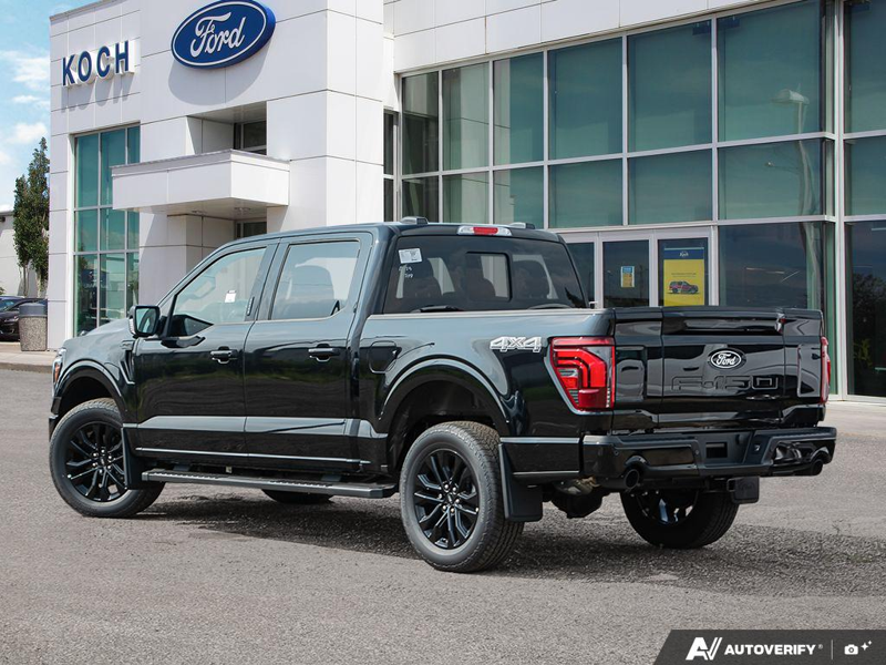 NEW 2026 Ford F-150 LARIAT - Agate Black Exterior / BLACK ACTIVE X Interior - $82,707 - Stock #E60855 - VIN 1FTFW5L89TFB47118 - Photo 4