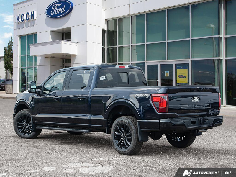 NEW 2026 Ford F-150 XLT - Antimatter Blue Metallic Exterior / BLACK SPORT Interior - $72,389 - Stock #E60885 - VIN 1FTFW3L86TFB52801 - Photo 4