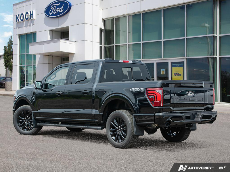 NEW 2026 Ford F-150 LARIAT - Agate Black Exterior / BLACK ACTIVE X Interior - $86,262 - Stock #E60898 - VIN 1FTFW5L8XTFB69466 - Photo 4