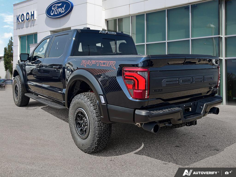 NEW 2026 Ford F-150 Raptor 37 - Antimatter Blue Metallic Exterior / BLACK, RECARO UNIQUE LEATHER INSERT 40/CONSOLE/40 SEATS Interior - $132,683 - Stock #E60969 - VIN 1FTFW1RG2TFB00052 - Photo 4