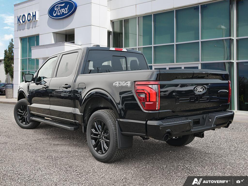 NEW 2026 Ford F-150 LARIAT - Agate Black Exterior / BLACK ACTIVE X Interior - $79,306 - Stock #E60888 - VIN 1FTFW5L80TFB57102 - Photo 4
