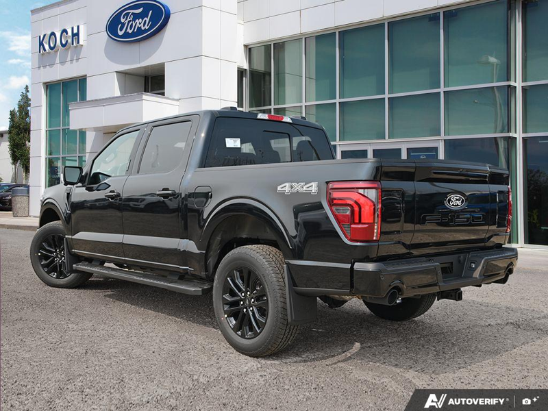 NEW 2026 Ford F-150 LARIAT - Agate Black Exterior / BLACK ACTIVE X Interior - $82,707 - Stock #E60927 - VIN 1FTFW5L81TFB68058 - Photo 4