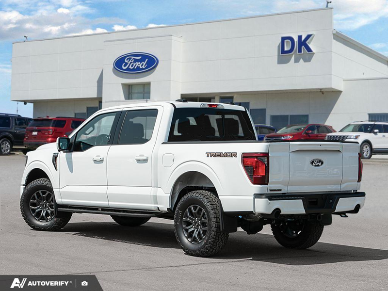 NEW 2026 Ford F-150 Tremor - Oxford White Exterior / BLACK TREMOR LEATHER Interior - $82,885 - Stock #D60658 - VIN 1FTFW4L88TFB48240 - Photo 4