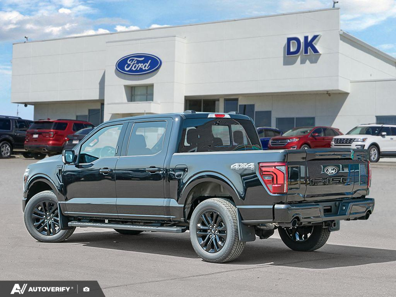 NEW 2026 Ford F-150 LARIAT - Agate Black Metallic Exterior / BLACK ACTIVE X Interior - $82,122 - Stock #D60673 - VIN 1FTFW5L87TFB62295 - Photo 4