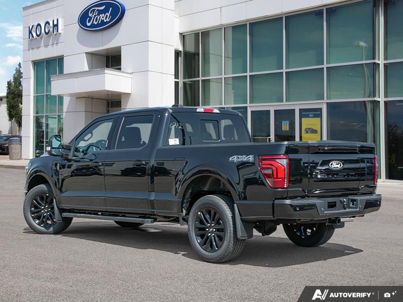 NEW 2026 Ford F-150 LARIAT Long Box - Agate Black Exterior / BLACK ACTIVE X Interior - $83,204 - Stock #E60907 - VIN 1FTFW5L8XTFB71993 - Photo 4