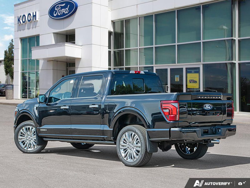 NEW 2026 Ford F-150 Platinum Plus - Agate Black Exterior / SMOKED TRUFFLE LTD LEATHER BUCKET SEATS Interior - $109,230 - Stock #E60915 - VIN 1FTFW7LD3TFB69995 - Photo 4
