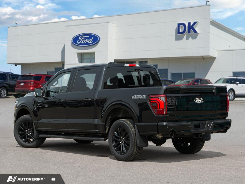 NEW 2026 Ford F-150 LARIAT - Agate Black Metallic Exterior / BLACK ACTIVE X Interior - $86,482 - Stock #D60683 - VIN 1FTFW5L81TFB62406 - Photo 4