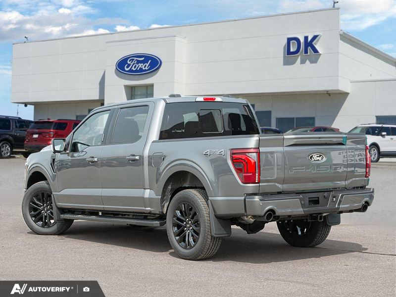 NEW 2026 Ford F-150 LARIAT - Carbonized Grey Metallic Exterior / BLACK ACTIVE X Interior - $82,122 - Stock #D60680 - VIN 1FTFW5L83TFB61225 - Photo 4