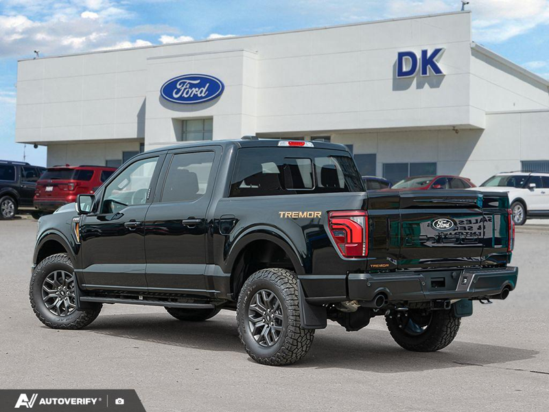 NEW 2026 Ford F-150 Tremor - Agate Black Exterior / BLACK TREMOR LEATHER Interior - $88,579 - Stock #D60665 - VIN 1FTFW4L80TFB49737 - Photo 4