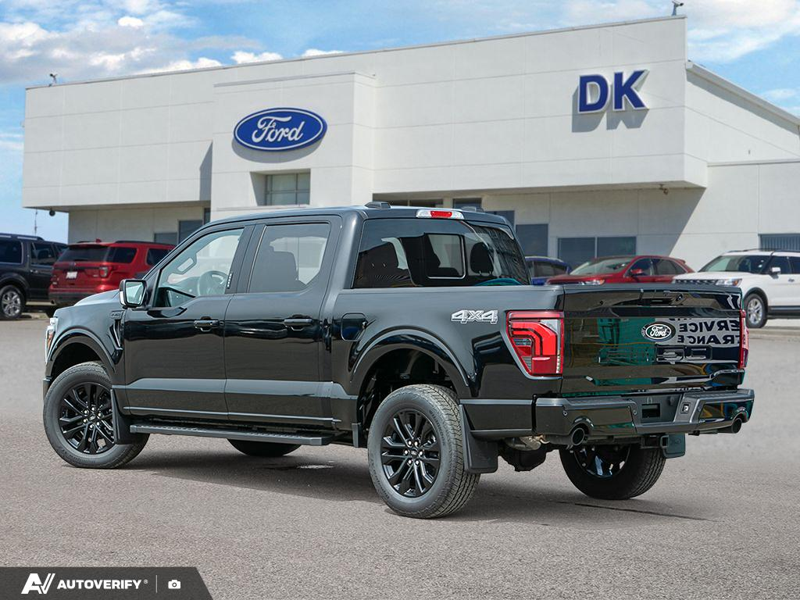 NEW 2026 Ford F-150 LARIAT - Agate Black Metallic Exterior / BLACK ACTIVE X Interior - $78,316 - Stock #D60679 - VIN 1FTFW5L87TKE64595 - Photo 4