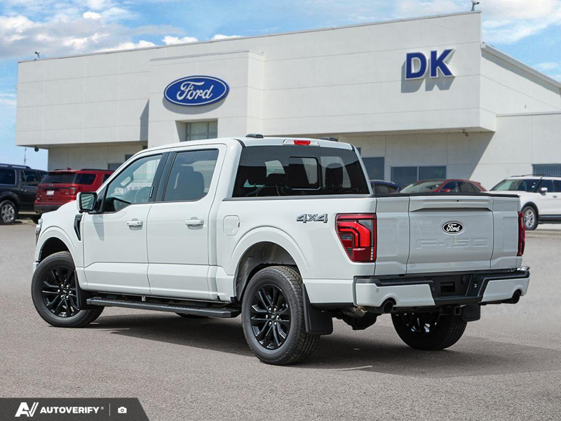 NEW 2026 Ford F-150 LARIAT - Avalanche Exterior / BLACK ACTIVE X Interior - $81,638 - Stock #D60678 - VIN 1FTFW5L87TFB70154 - Photo 4